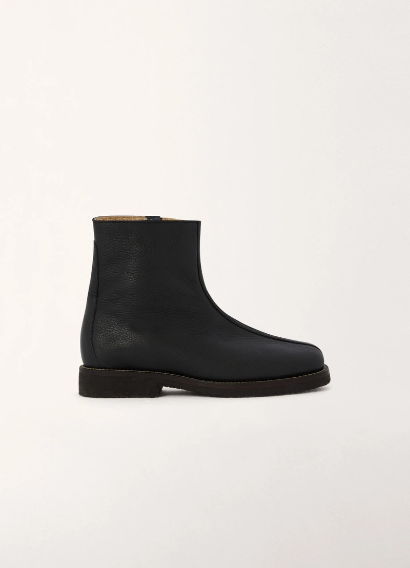 BOOTS WITH SHEARLING
GRAINE CALF LTH 1