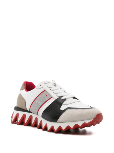 Christian Louboutin Loubishark lace-up sneakers outlook