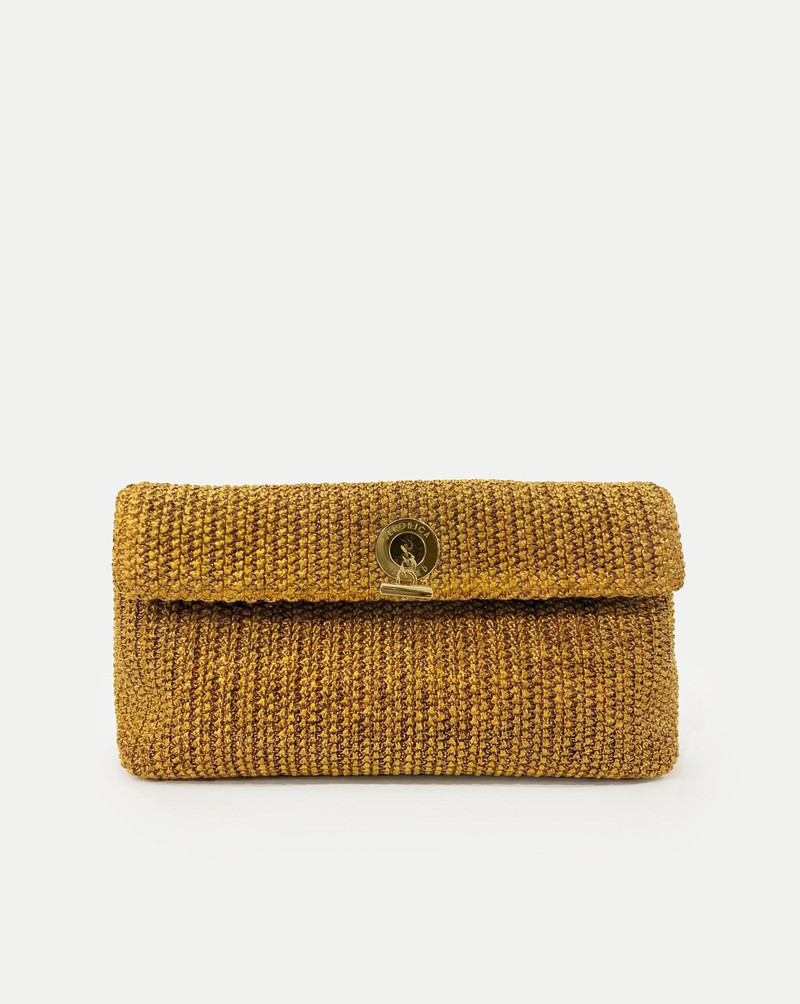 RAFFIA ANCHOR CLUTCH 1