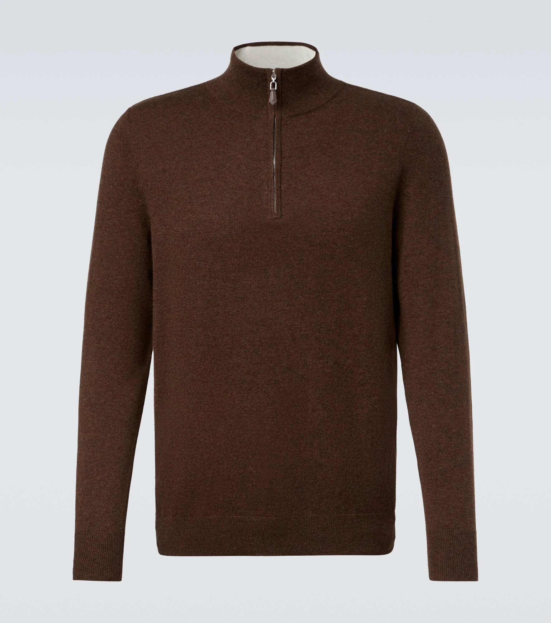 Mr Fenchurch cashmere half-zip sweater - 1