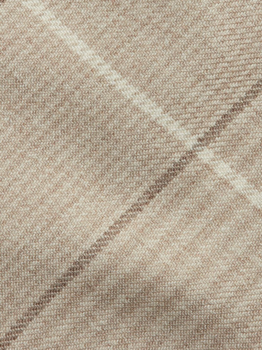 plaid-check tie - 3