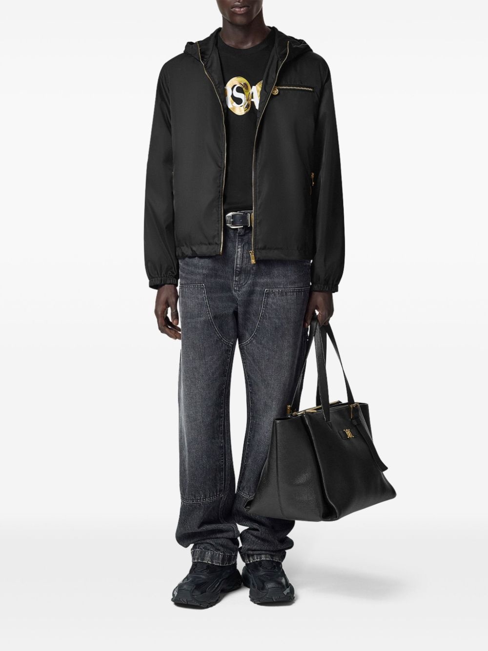 zip-up hooded jacket - 2