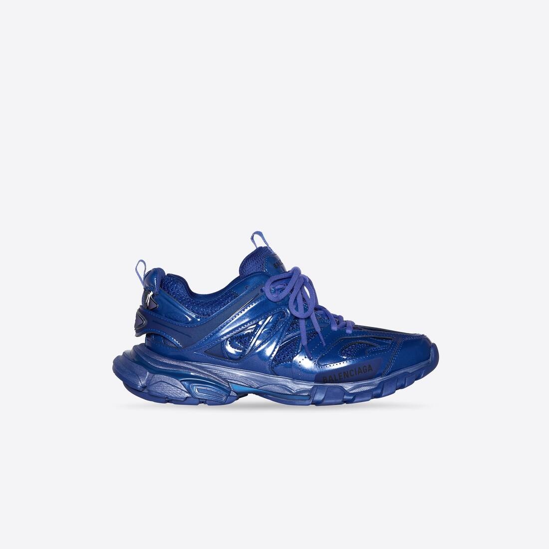 Men's Track Sneaker Metallic in Blue - 1