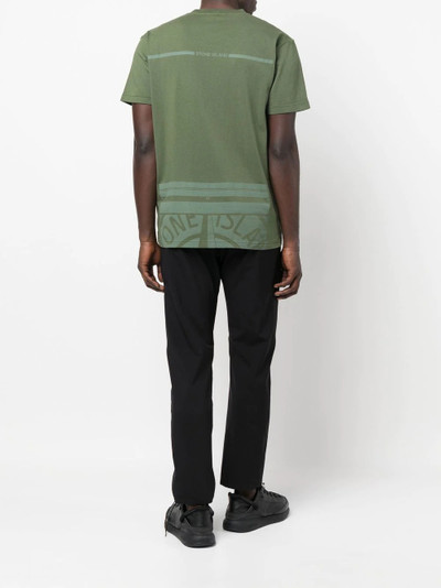 Stone Island logo-print cotton T-shirt outlook