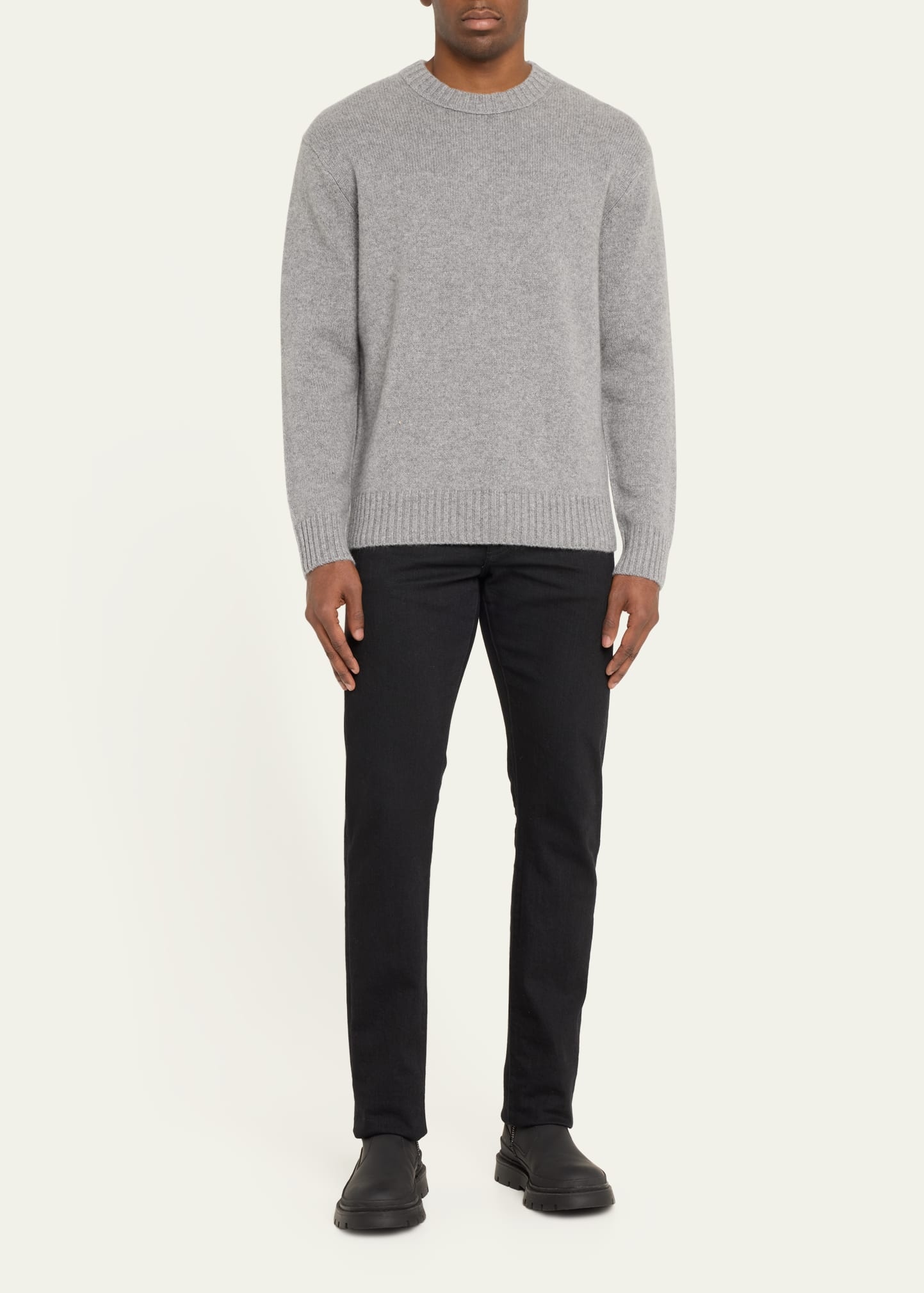 Men's Cashmere Knit Sweater - 2