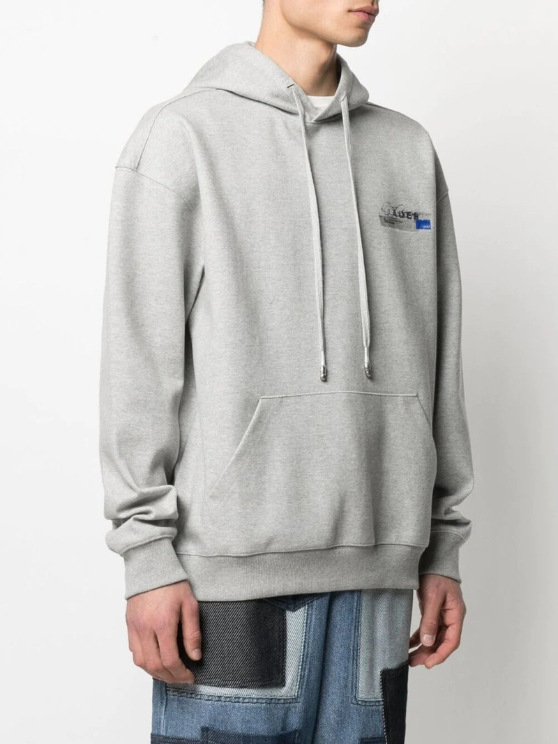 logo print hoodie 4