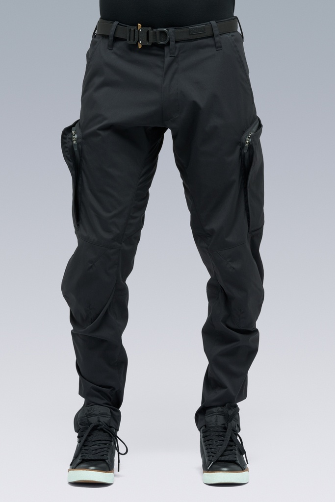 ACRONYM P10A-E Encapsulated Nylon Articulated Cargo Pant Black 