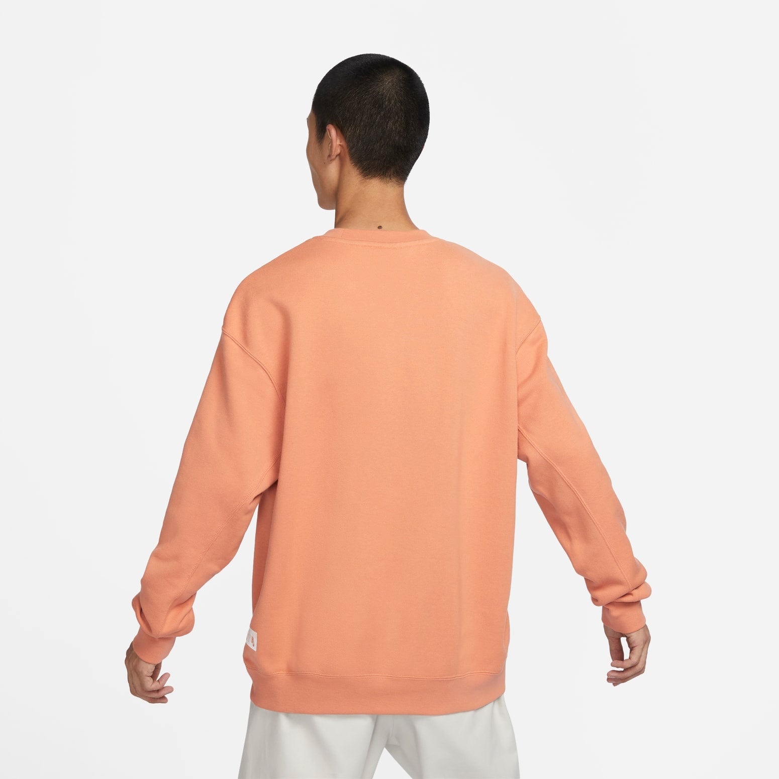 Nike Sportswear Premium Fleece Sweatshirt 'Orange' FV8592-225 - 2