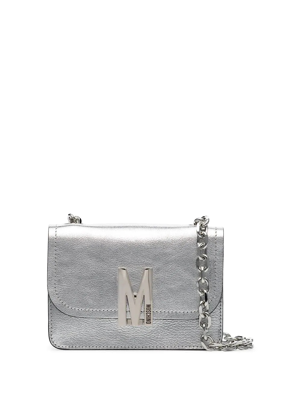 M logo-plaque shoulder bag - 1