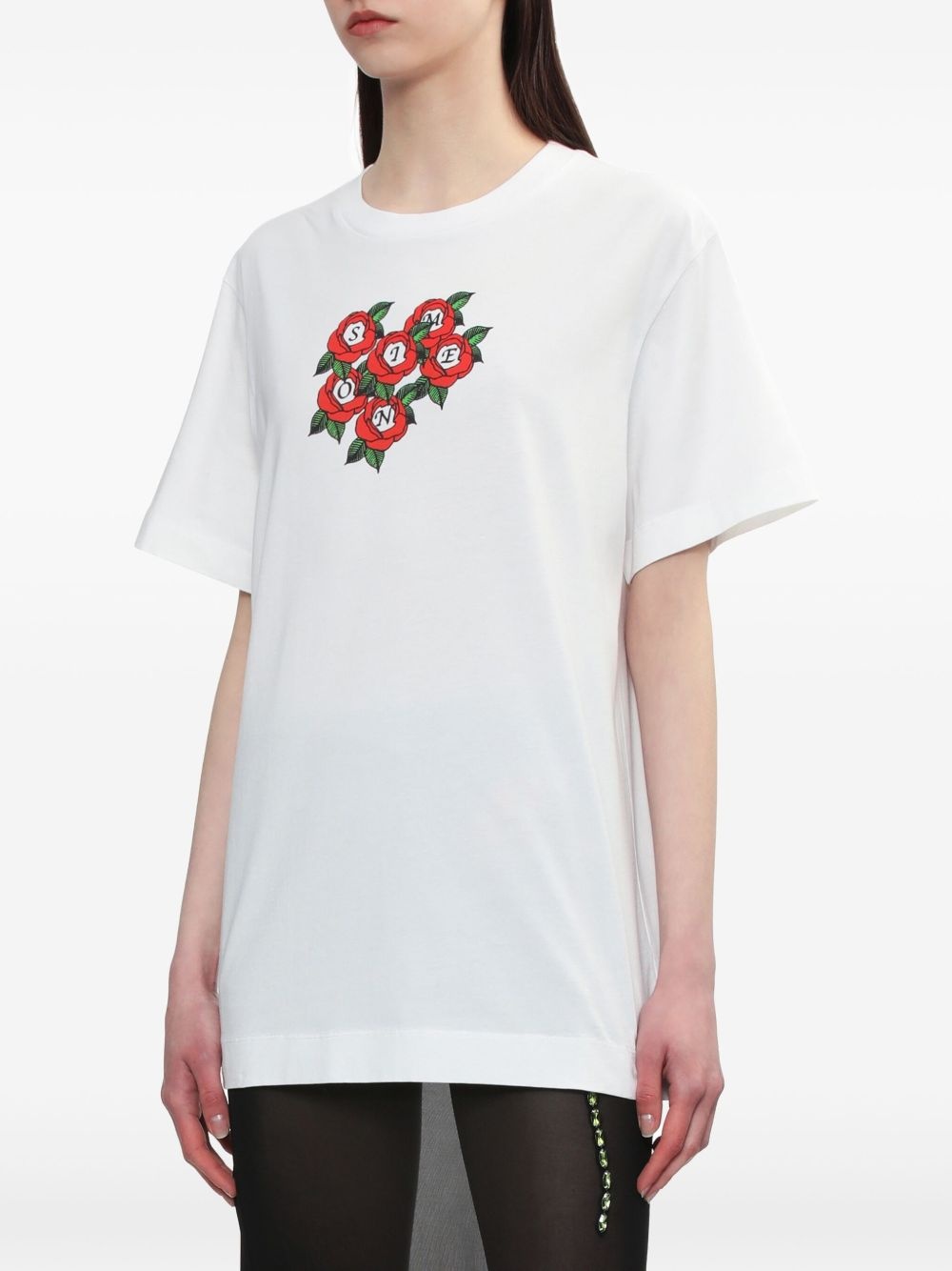 logo-print t-shirt - 3