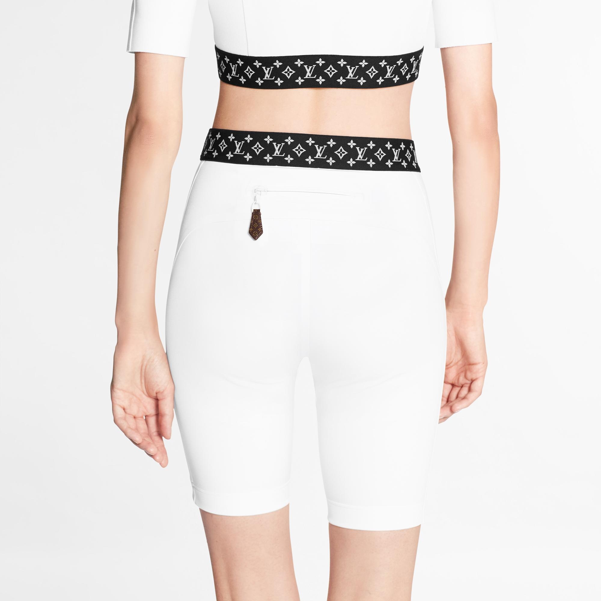 Monogram Waistband Cycling Shorts - 5