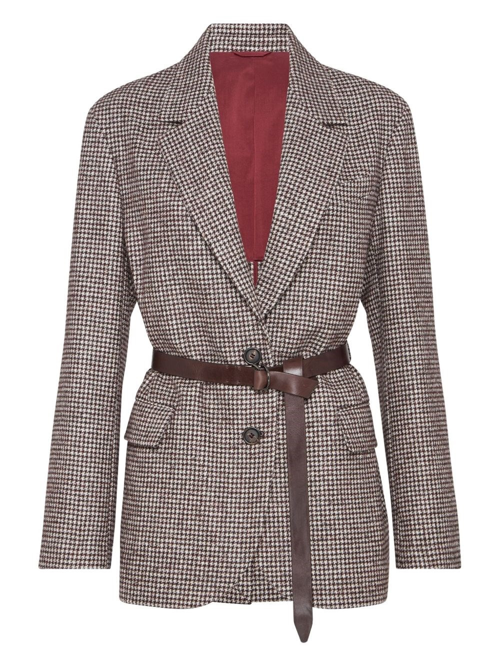 Wool blazer jacket - 1