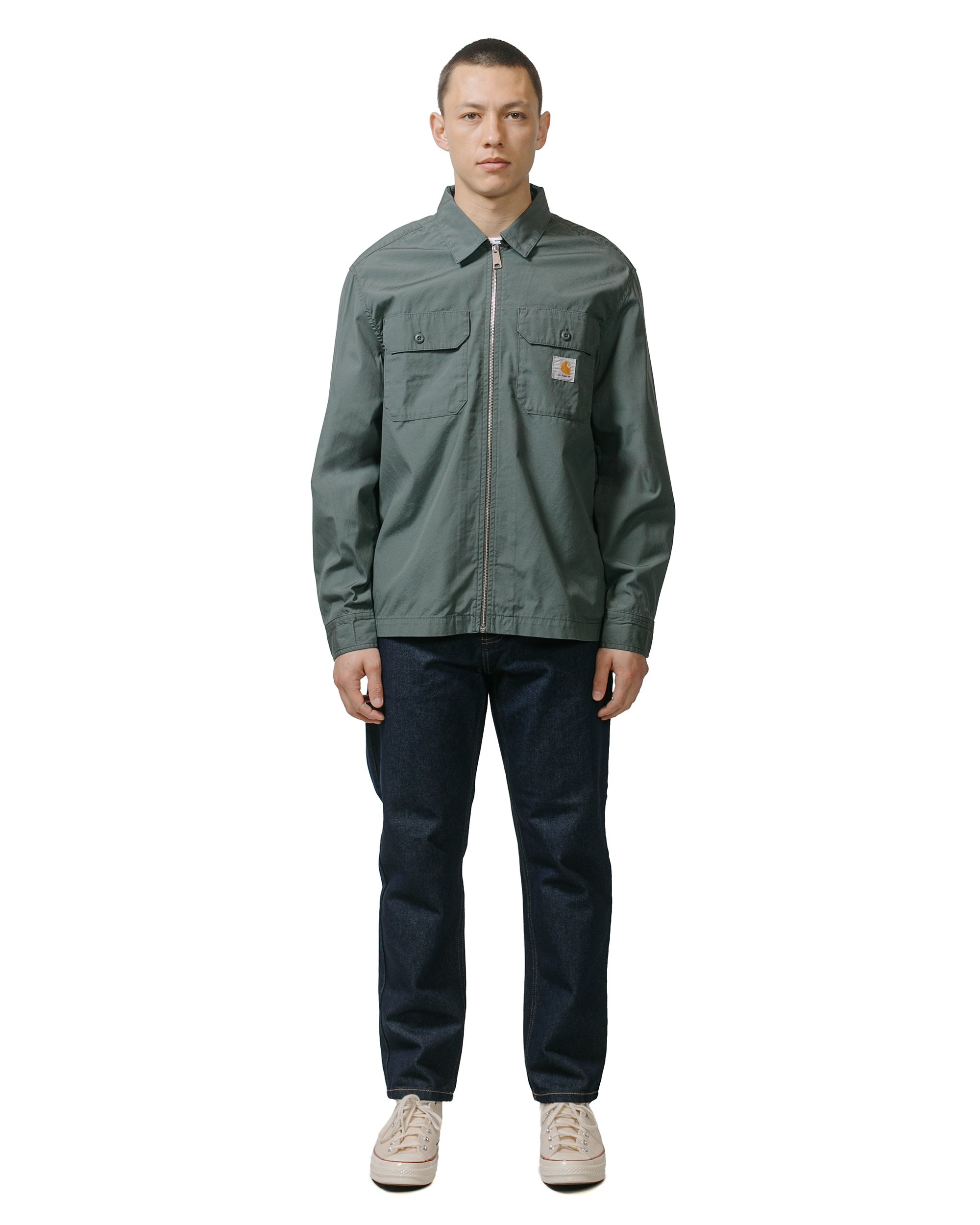 Carhartt W.I.P. Newel Pant Denim Blue One Wash - 4