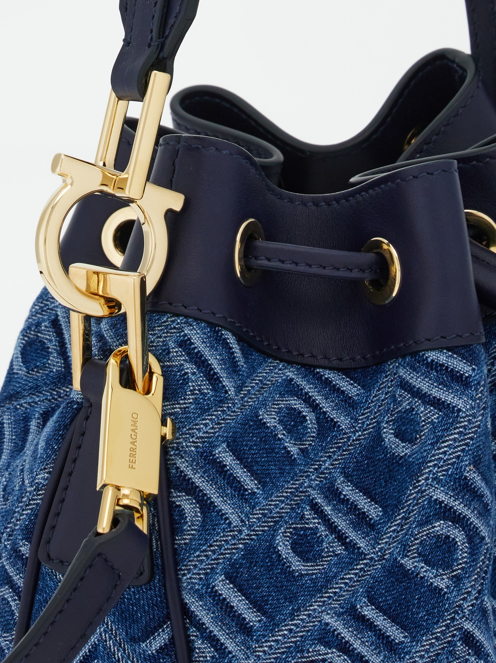 Ferragamo Monogram bucket bag - 5