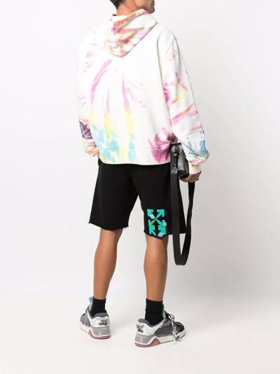 Off-White Tornado Arrows-print track shorts outlook