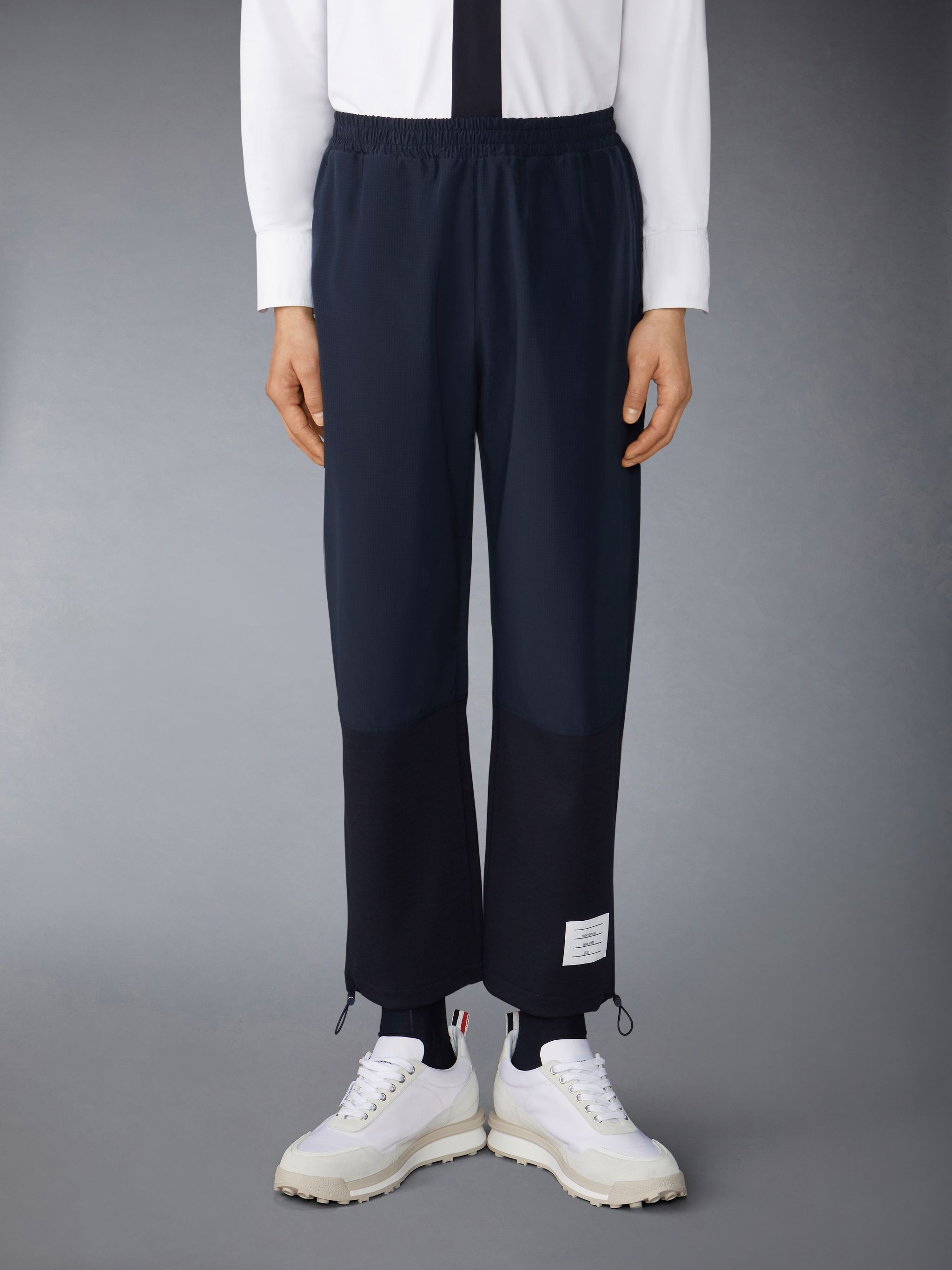 Ripstop and Wool Tech Milano Combo Trousers - 1