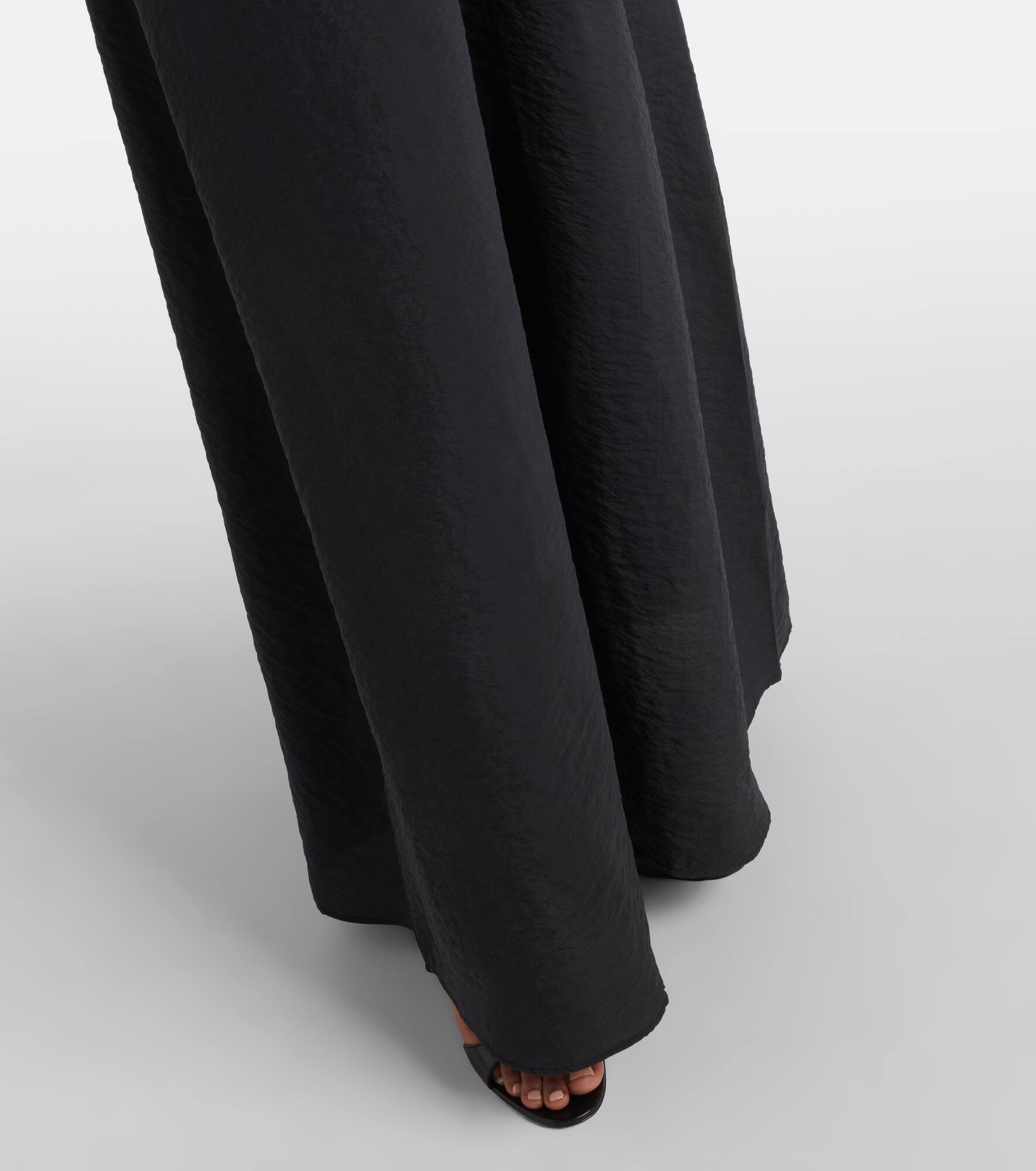 Silk-blend maxi dress - 5