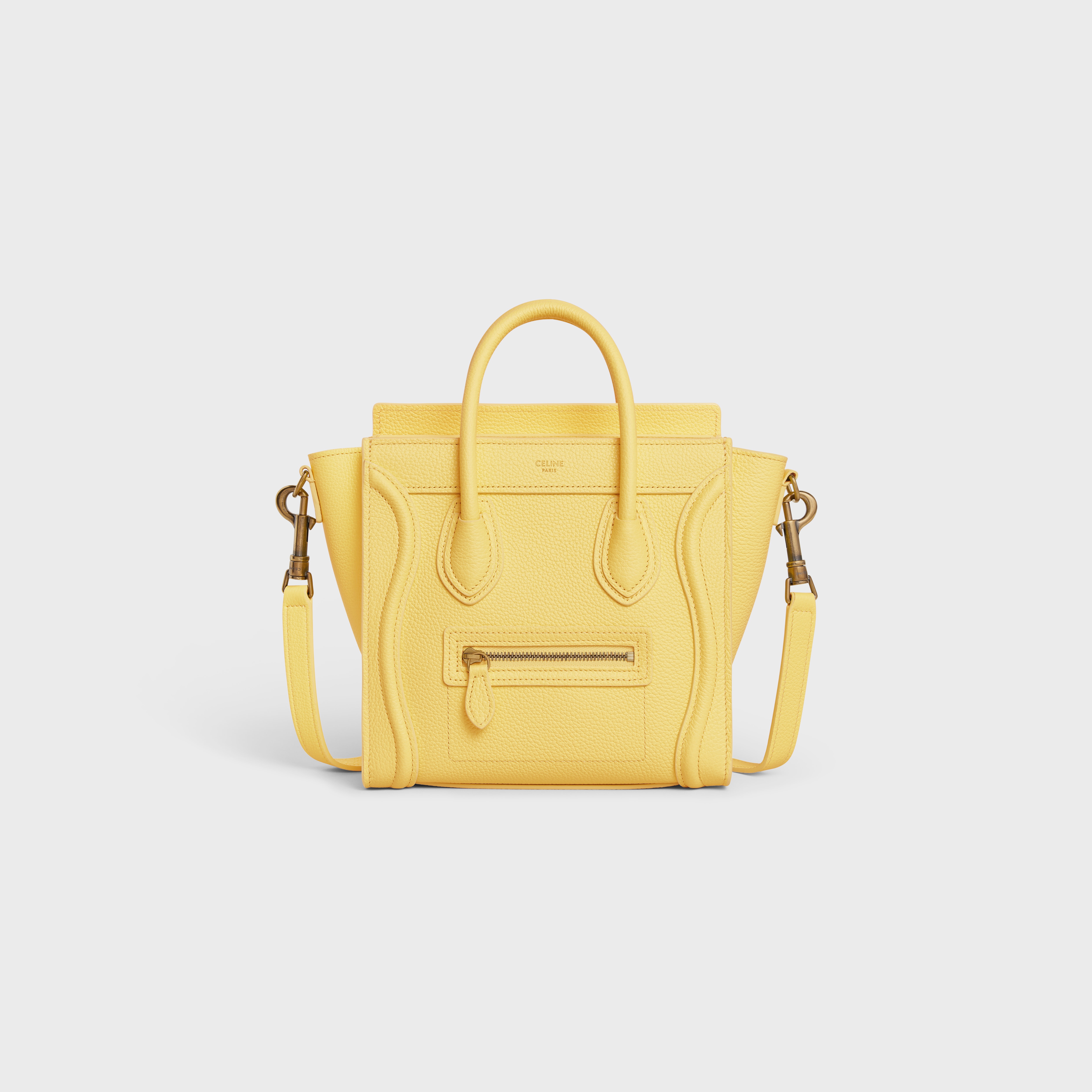 Nano Luggage bag in drummed calfskin - 1