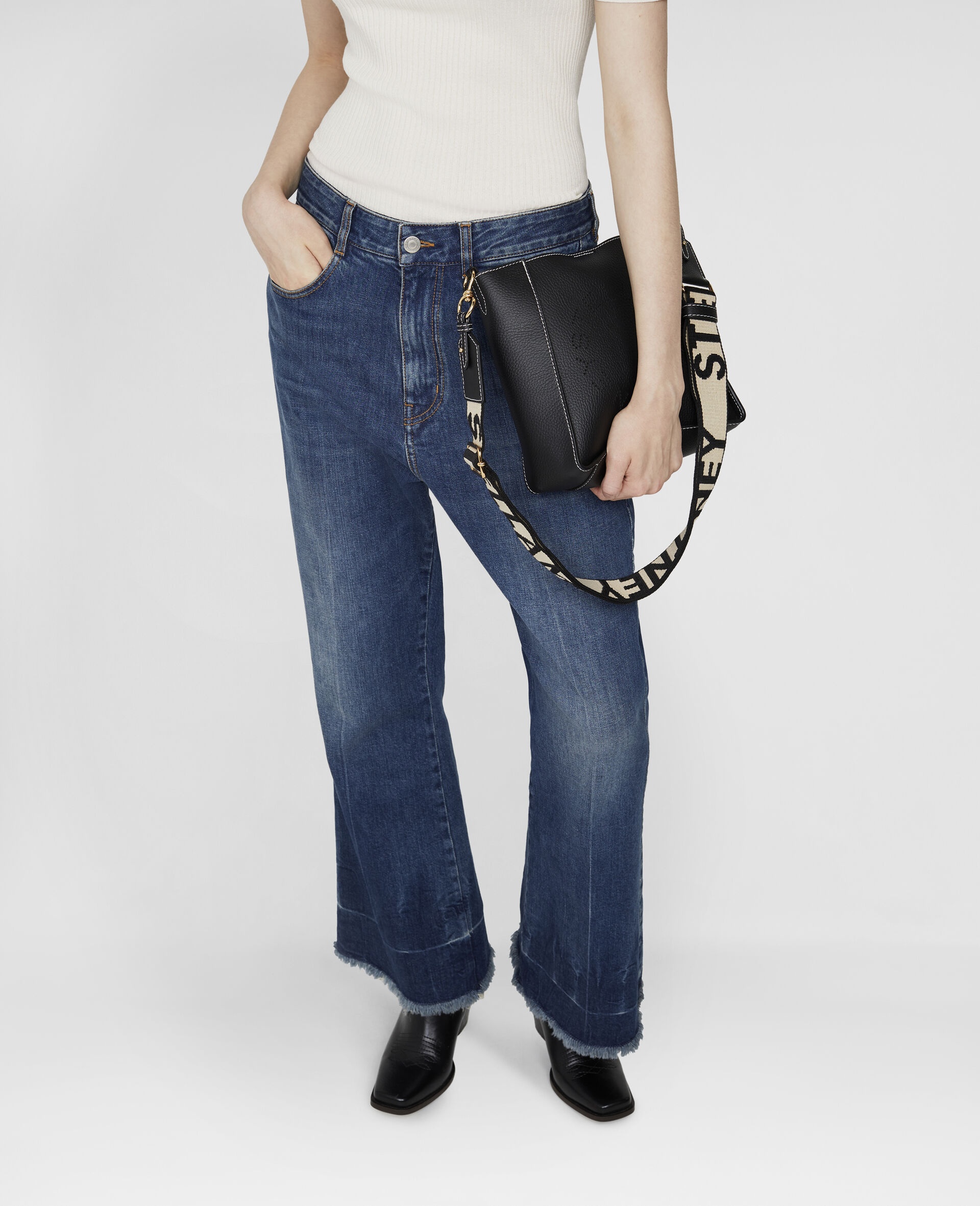 Kick Flare Denim Jeans - 4