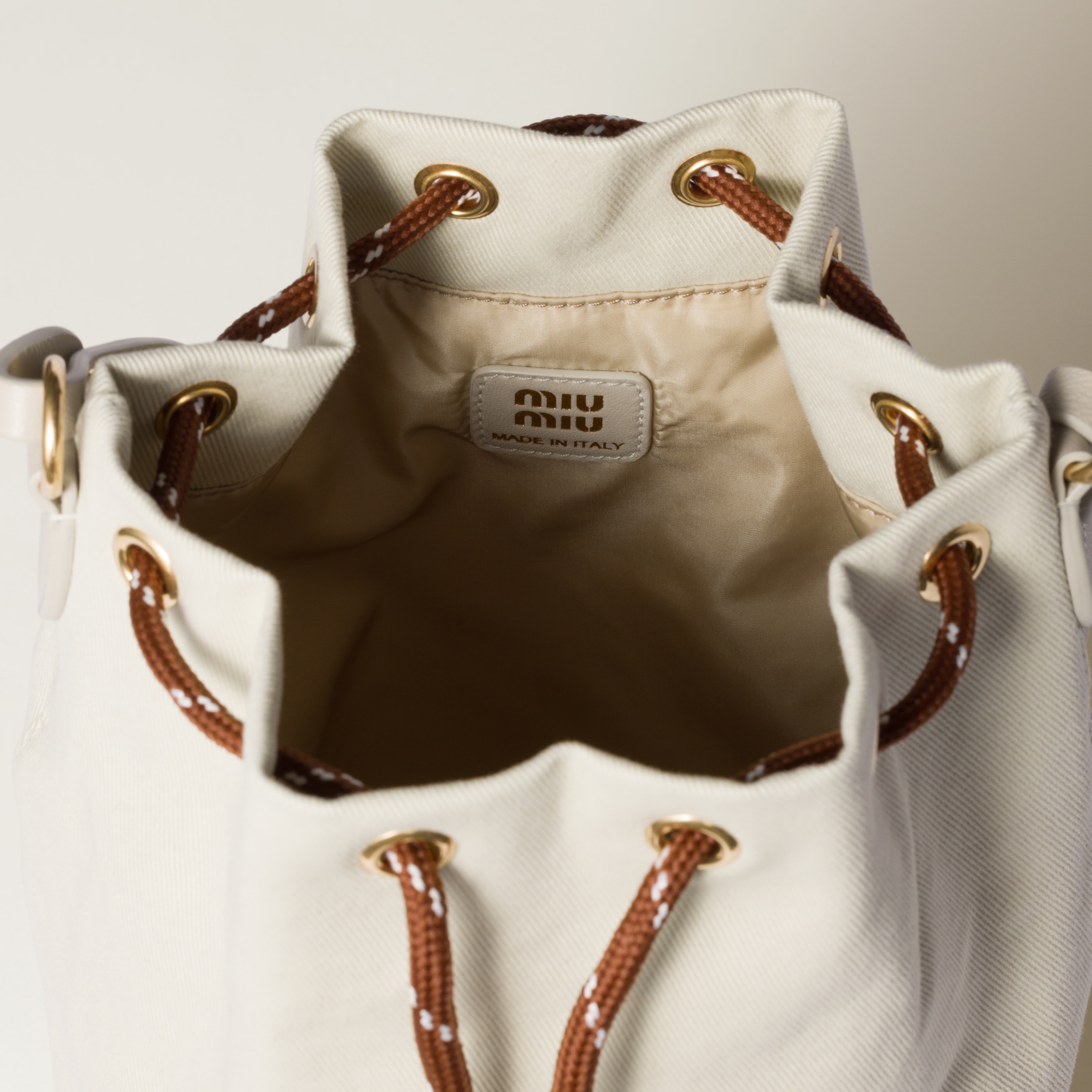 MIU MIU♦ Gabardine pouch Miu Miu Gabardine Pouch – Elegant Boutique