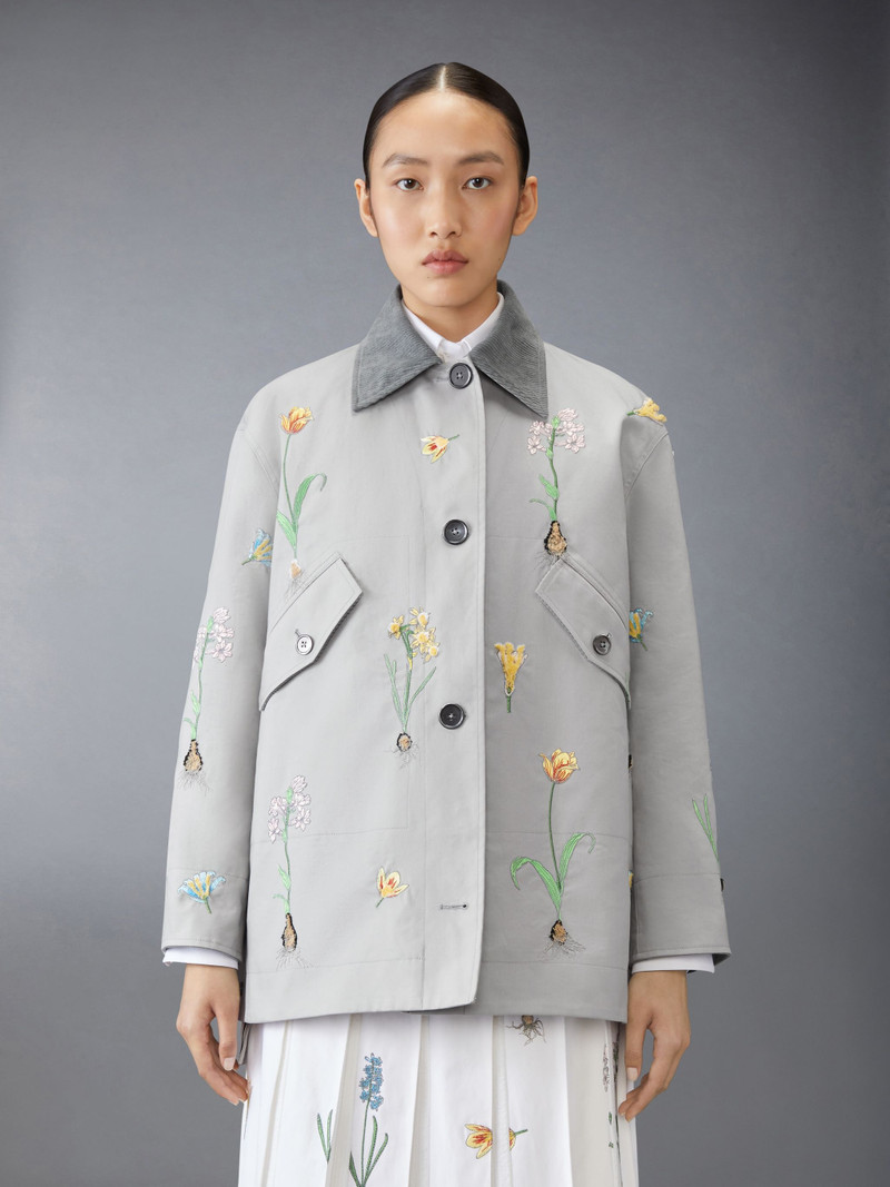 MACKINTOSH FLORAL GARDENING COAT 1