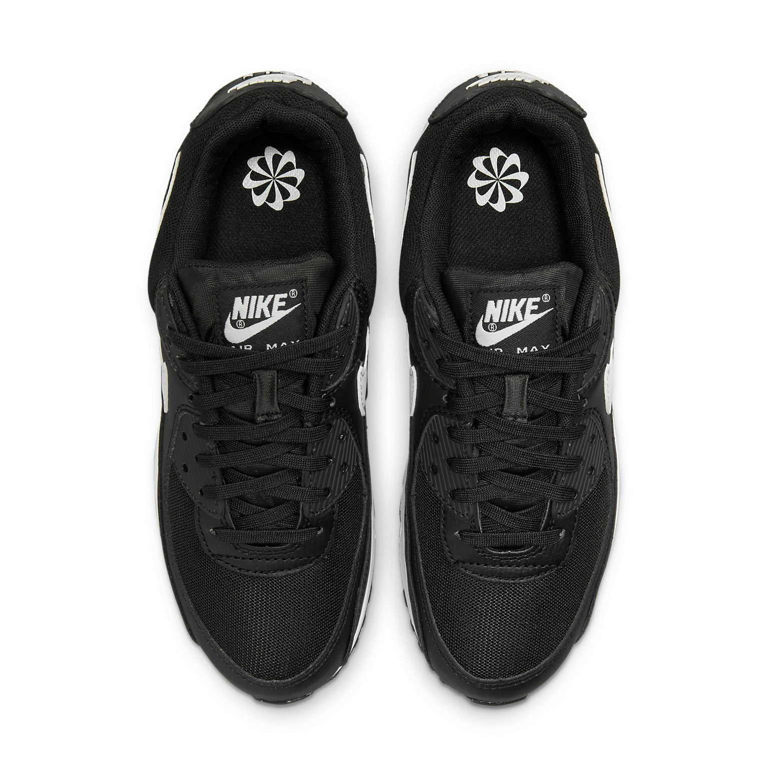 (WMNS) Nike Air Max 90 'Black White' DH8010-002 - 4