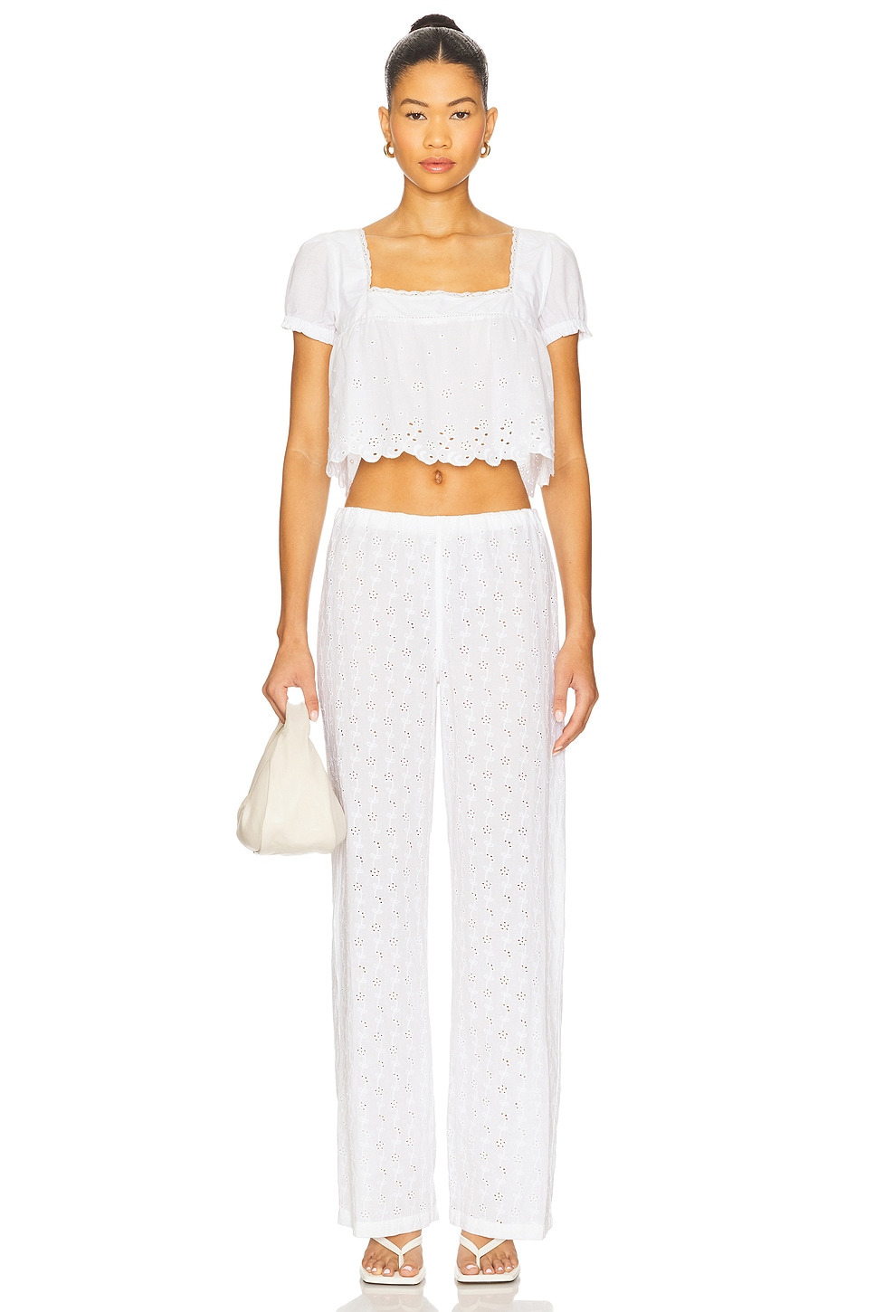 Princess Gauze Blouse in Daisy Eyelet - 4