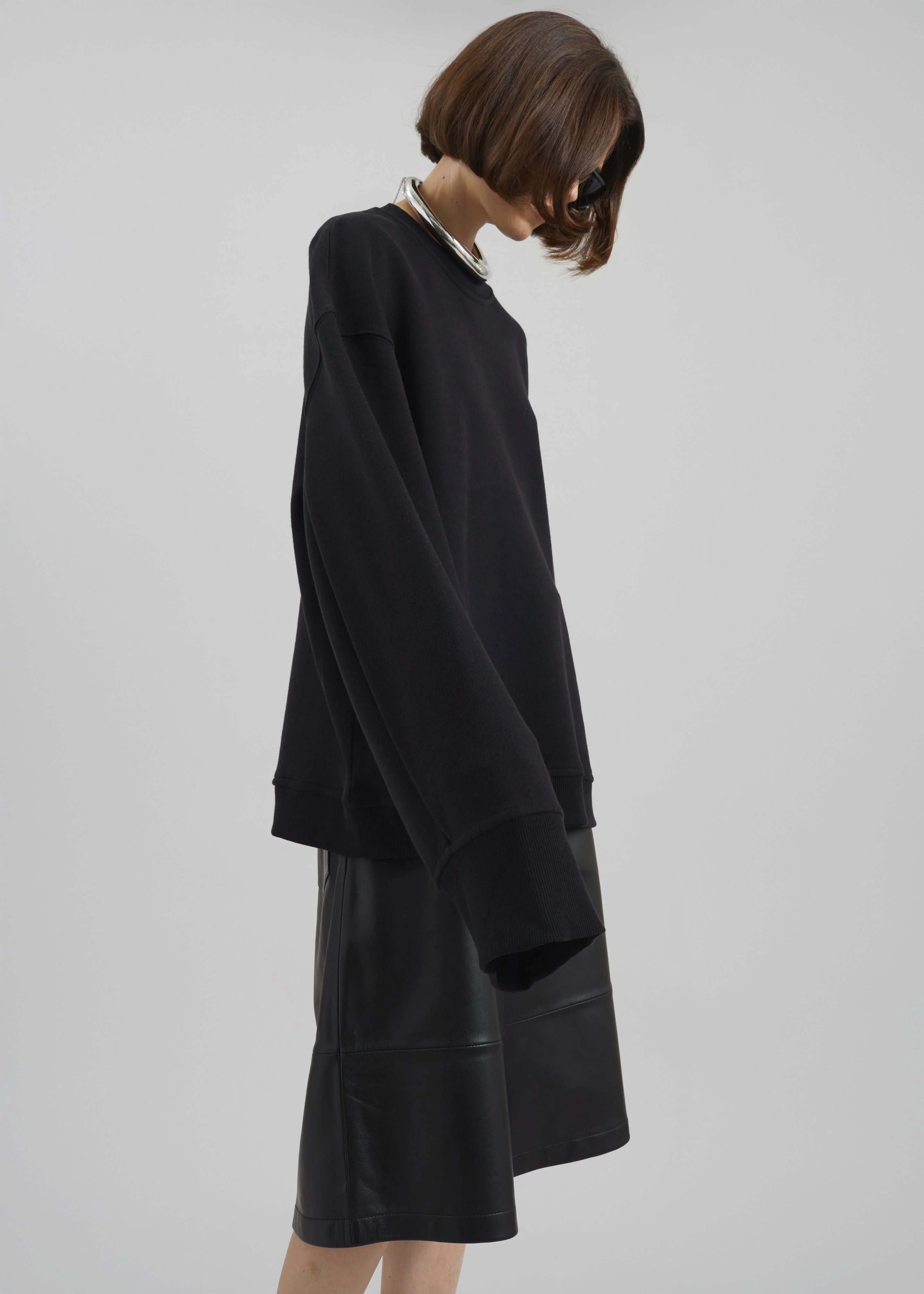 Talia Sweatshirt - Black - 1
