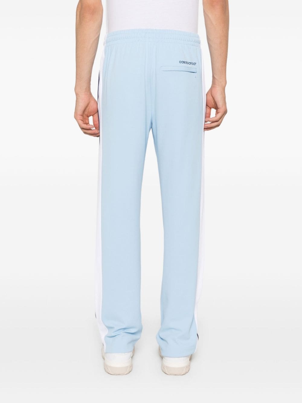 logo-embroidered straight-leg track pants - 4