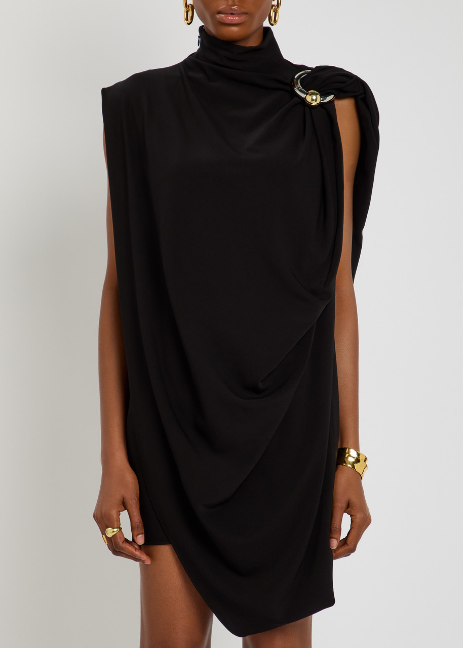 Jean Paul Gaultier Draped Stretch-crepe Mini Dress - 2