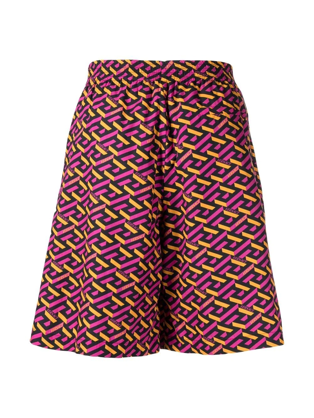 logo geometric swim shorts - 2