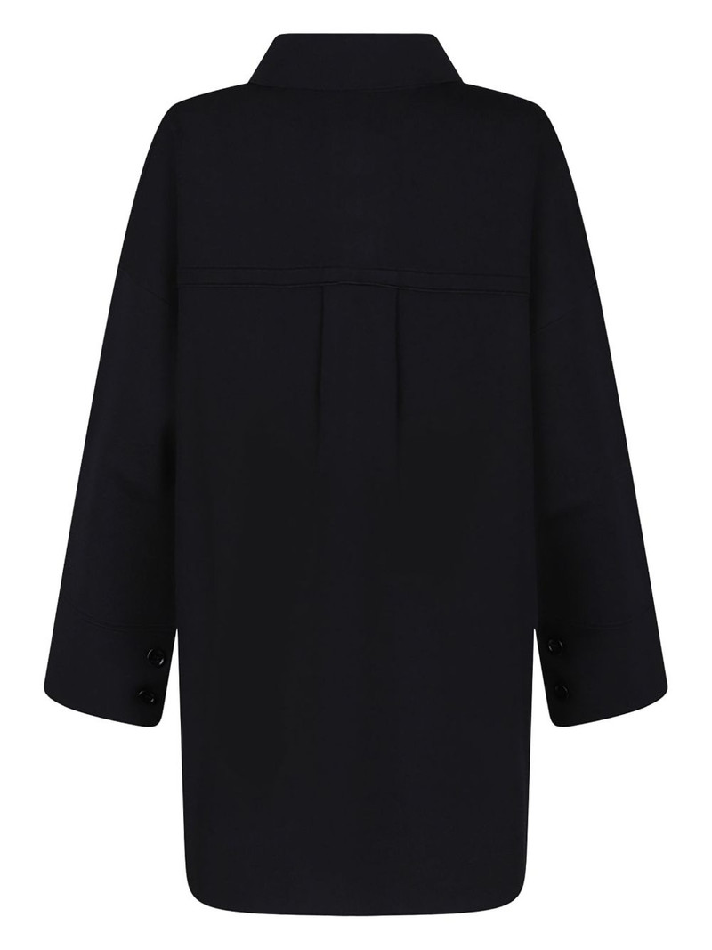 'S Max Mara logo-print cape outlook