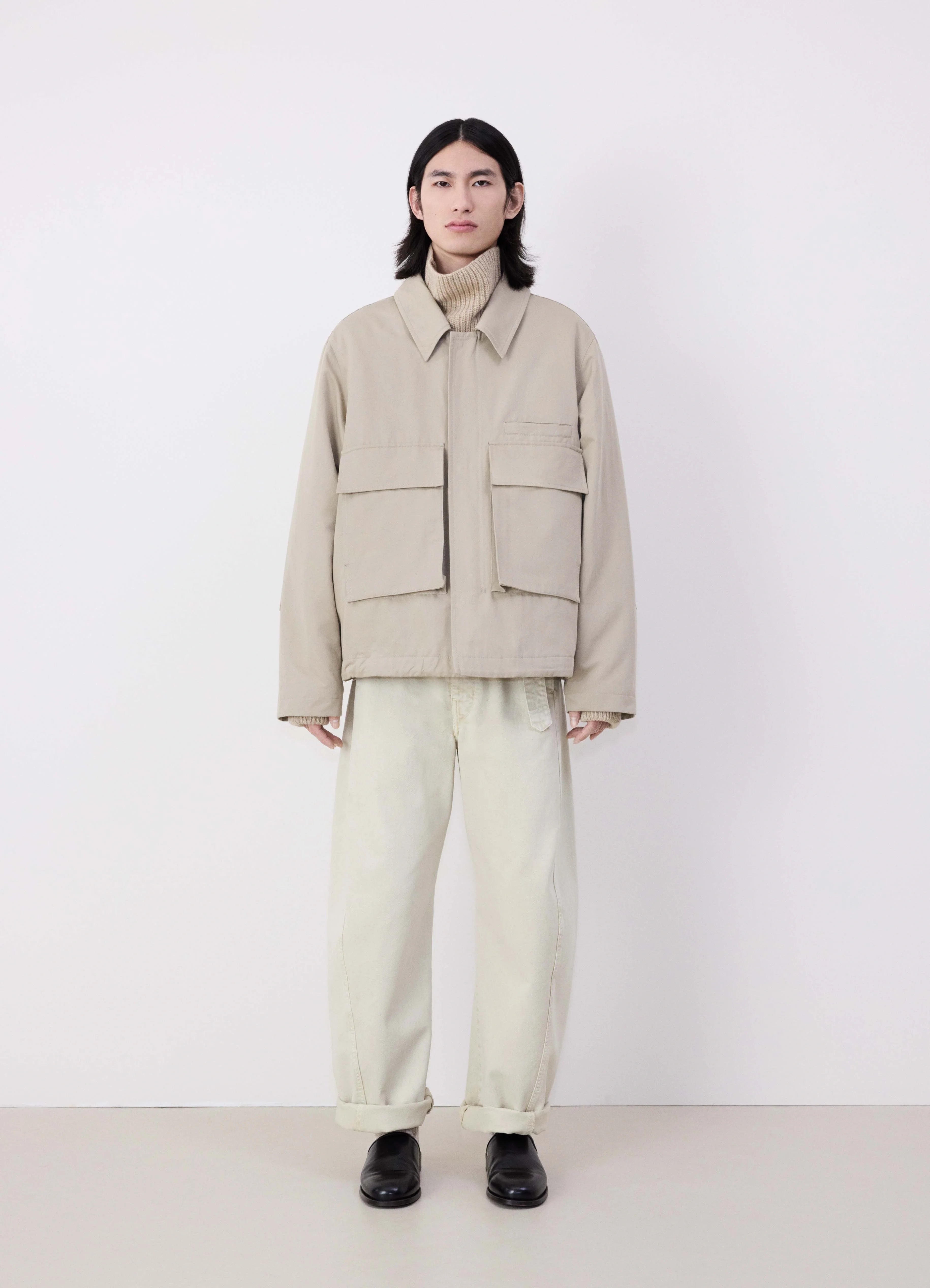 QUILTED 3D POCKETS JACKET - 3
