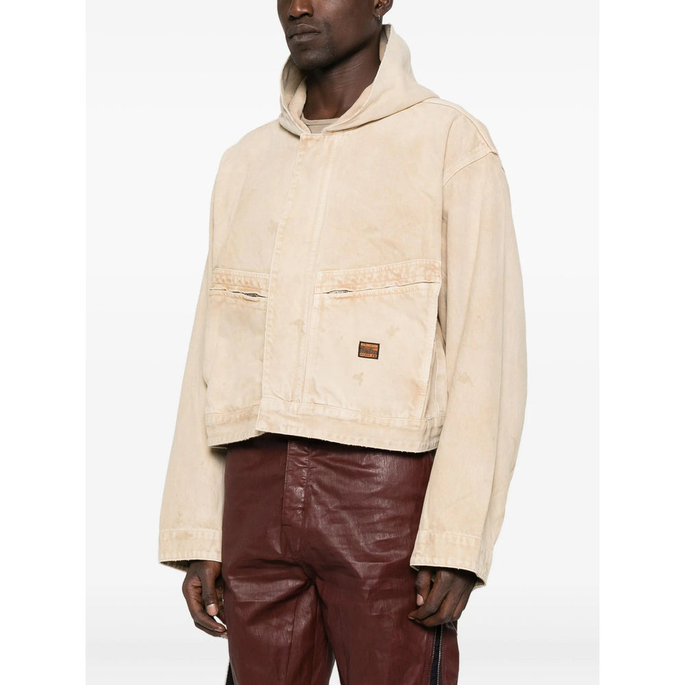 Balenciaga Neutrals Jackets - Hooded Jackets Men - 3