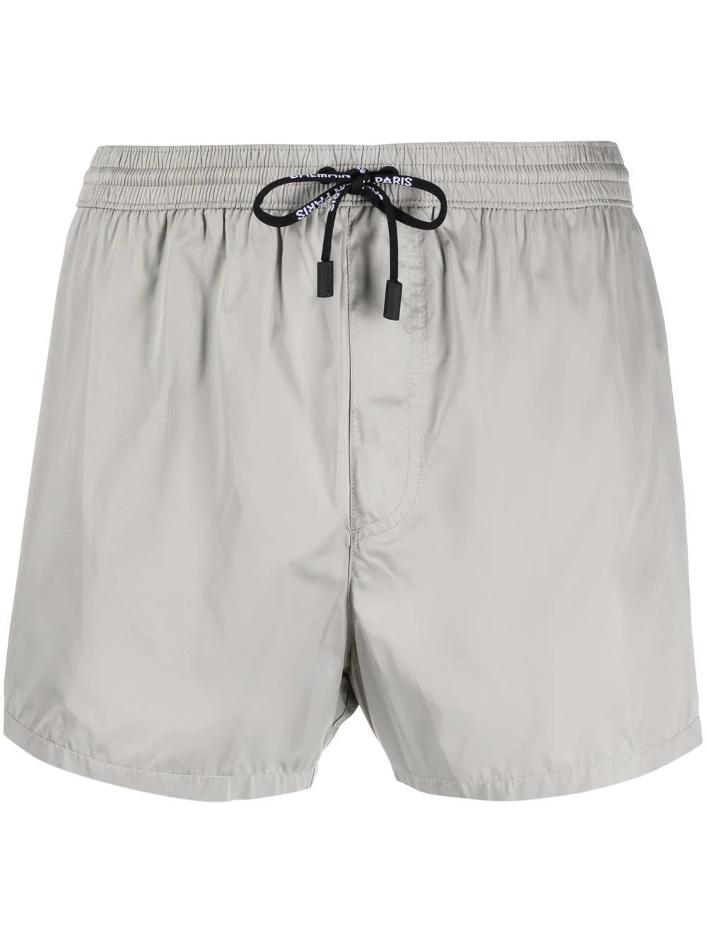 logo-print drawstring swim shorts - 1