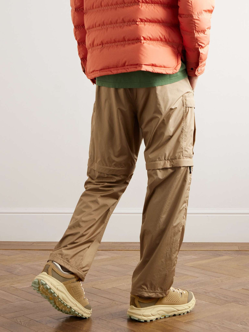 HOKA Mesh-Trimmed Suede Sneakers outlook