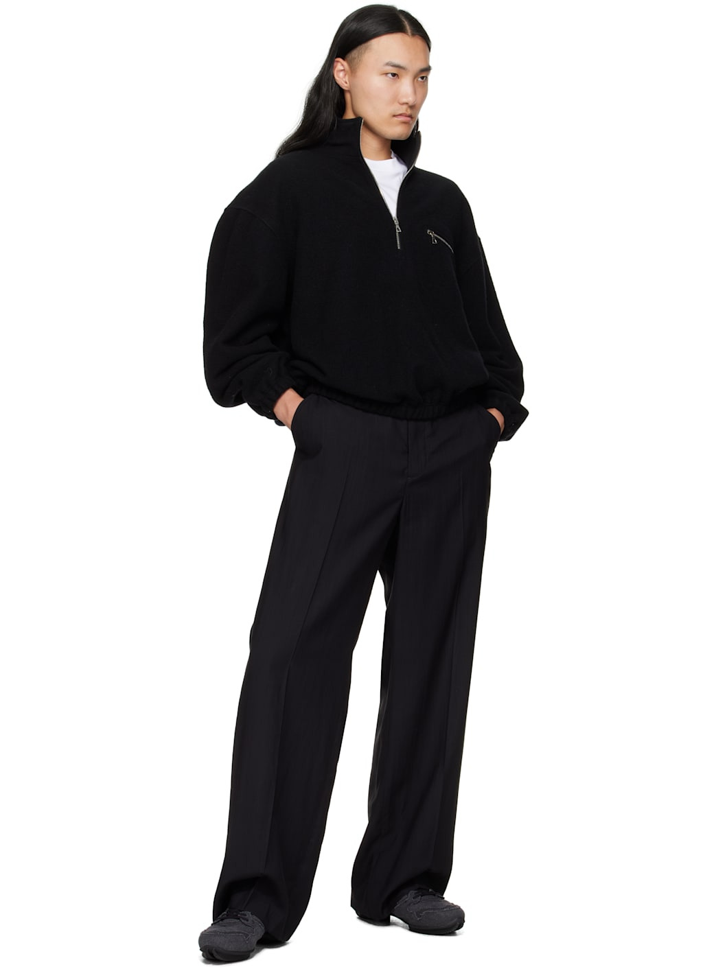 Black Fleece Sweater - 4