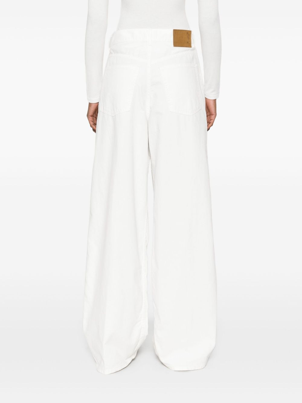 wide-leg jeans - 4