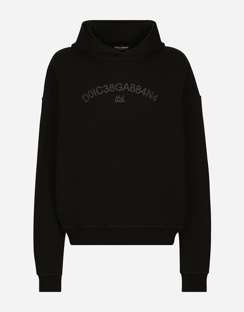 Hoodie with Dolce&Gabbana logo print 1