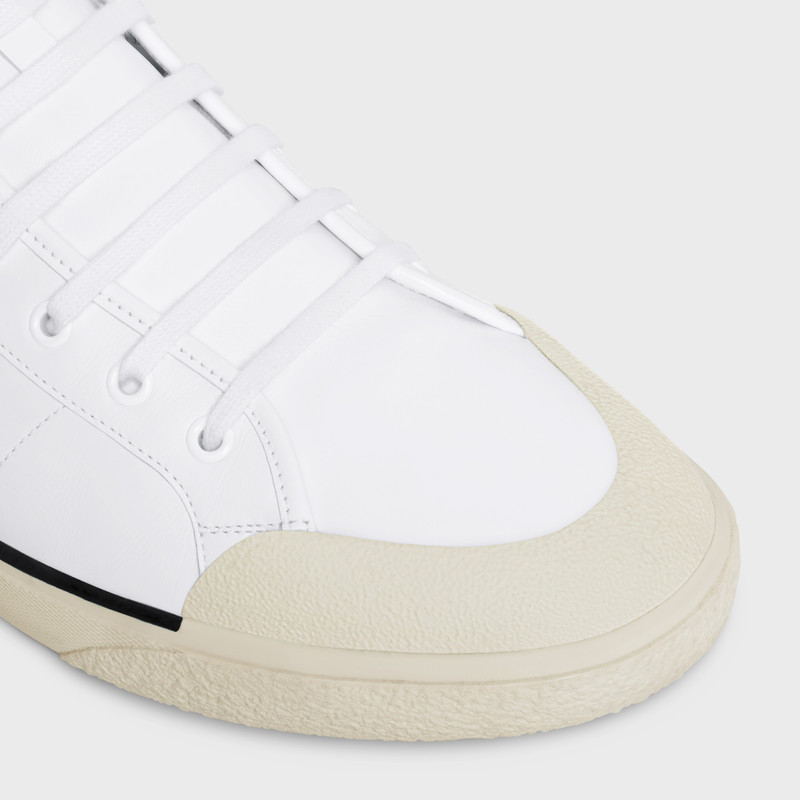 AS-02 MID LOW LACE-UP CELINE ALAN SNEAKER in CALFSKIN 4