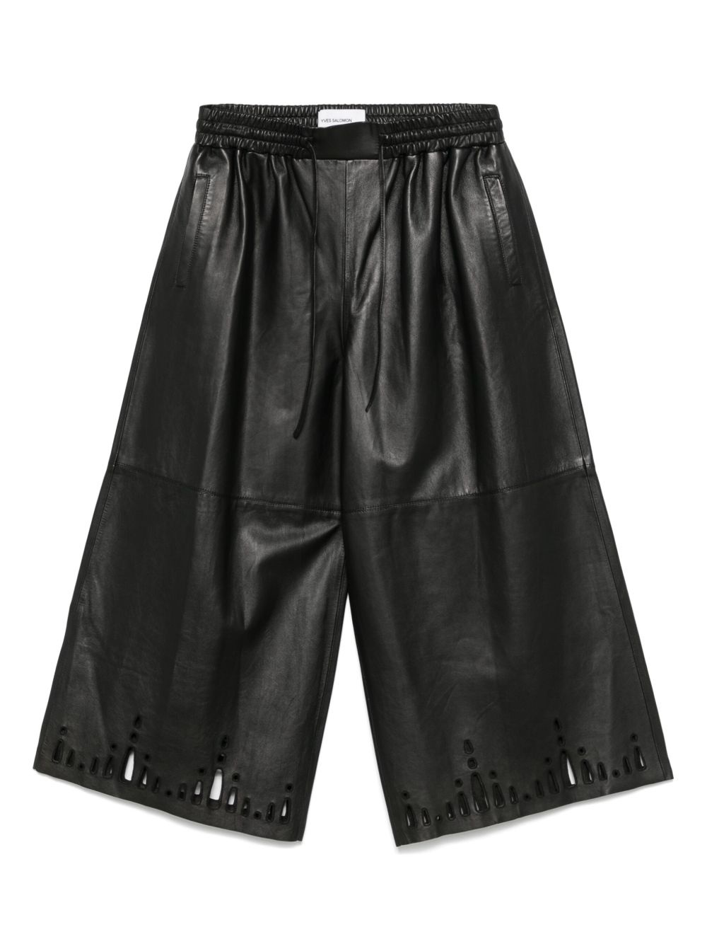 leather trousers - 1