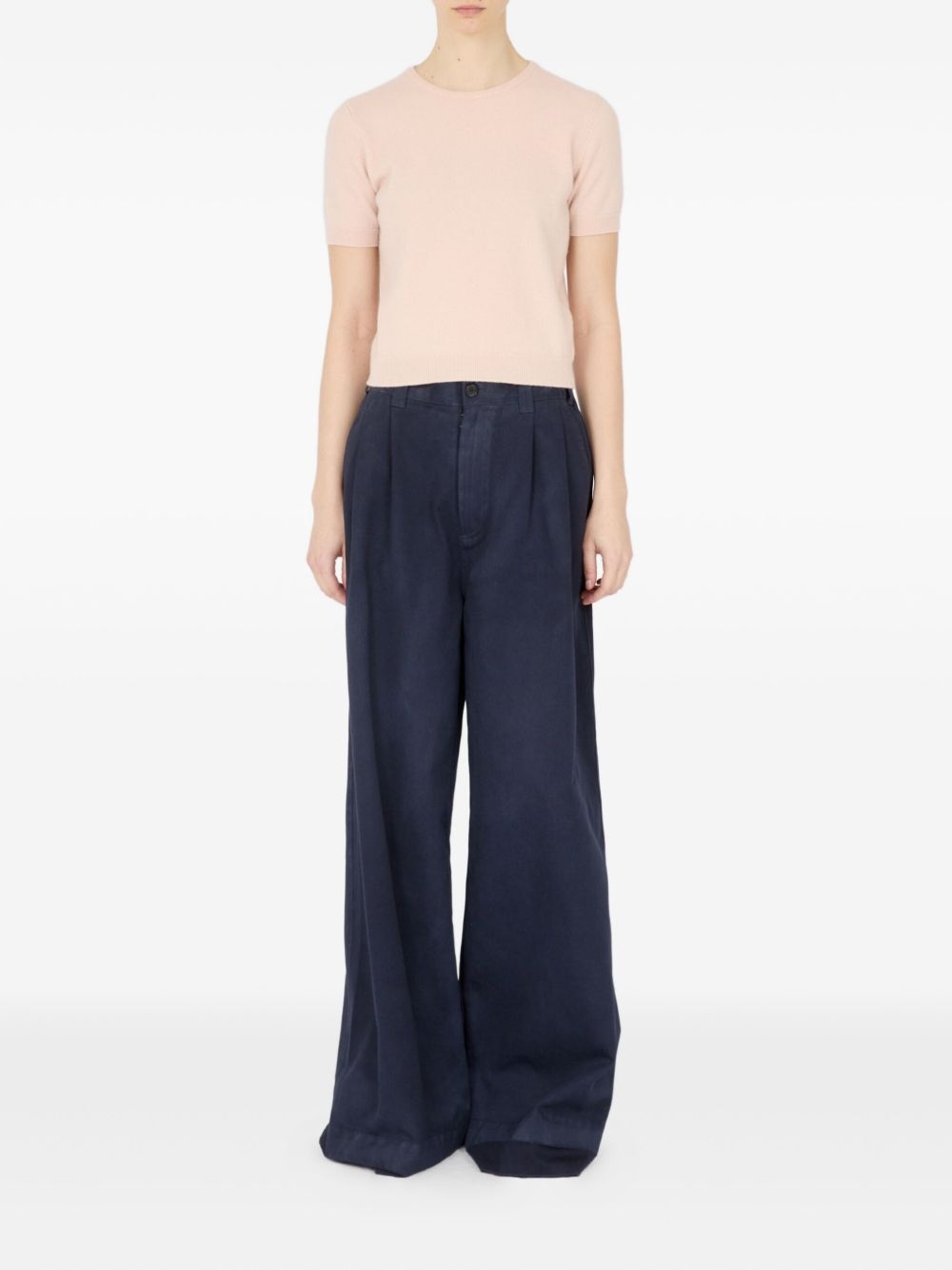 fine-knit T-shirt - 2