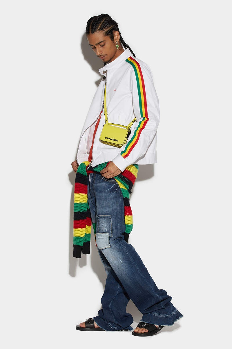 DARK JAMAICA WASH BOB JEANS - 1