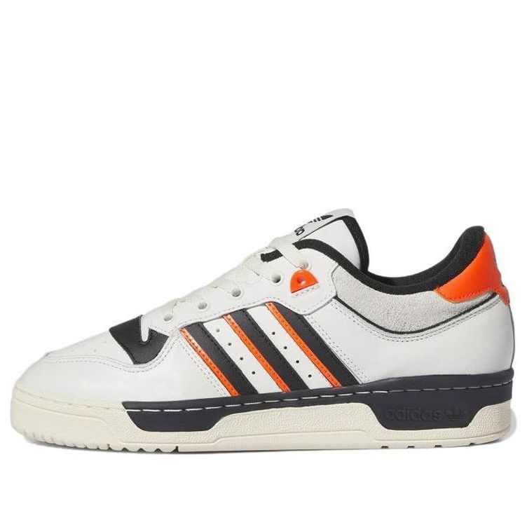 adidas Originals Rivalry Low 86 Shoes 'White Black Orange' IE7140 - 1