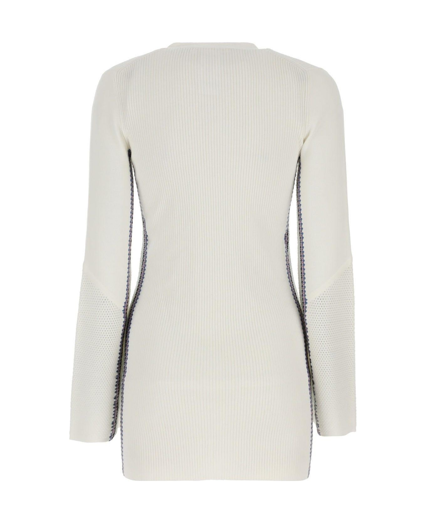 Ivory Wool Cardigan - 2