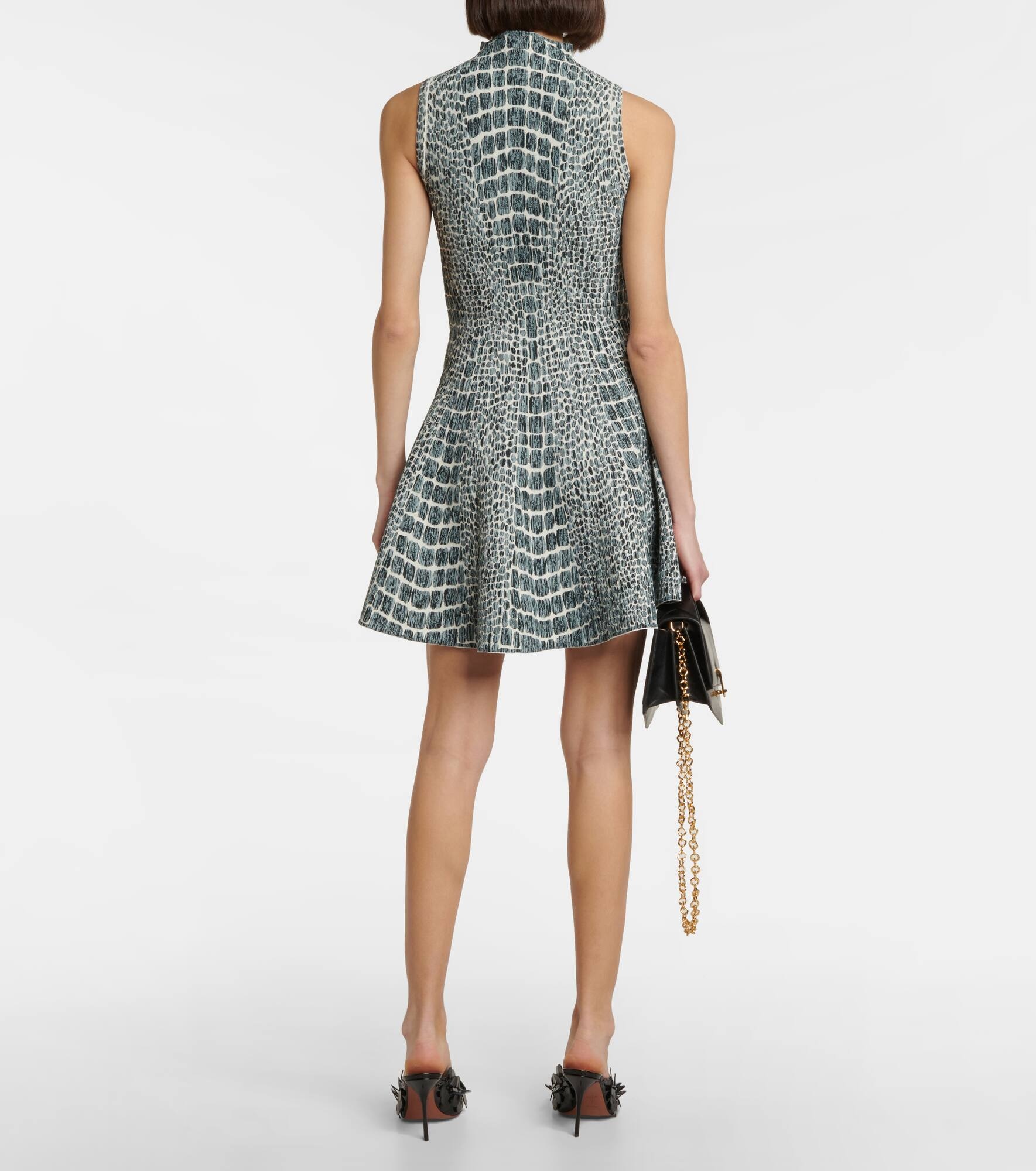 Jacquard minidress - 3
