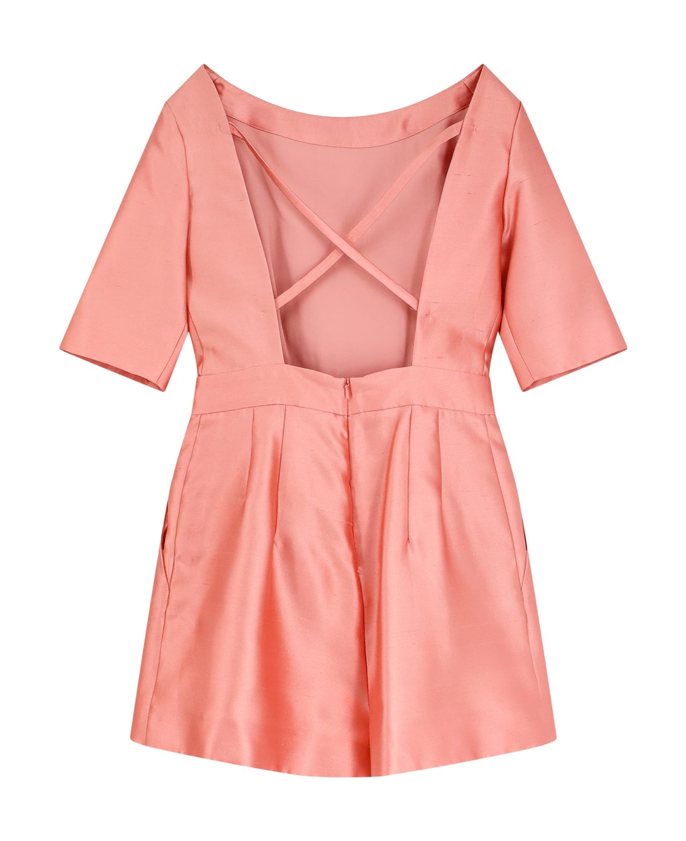 Silk And Cotton Jumpsuit - 2