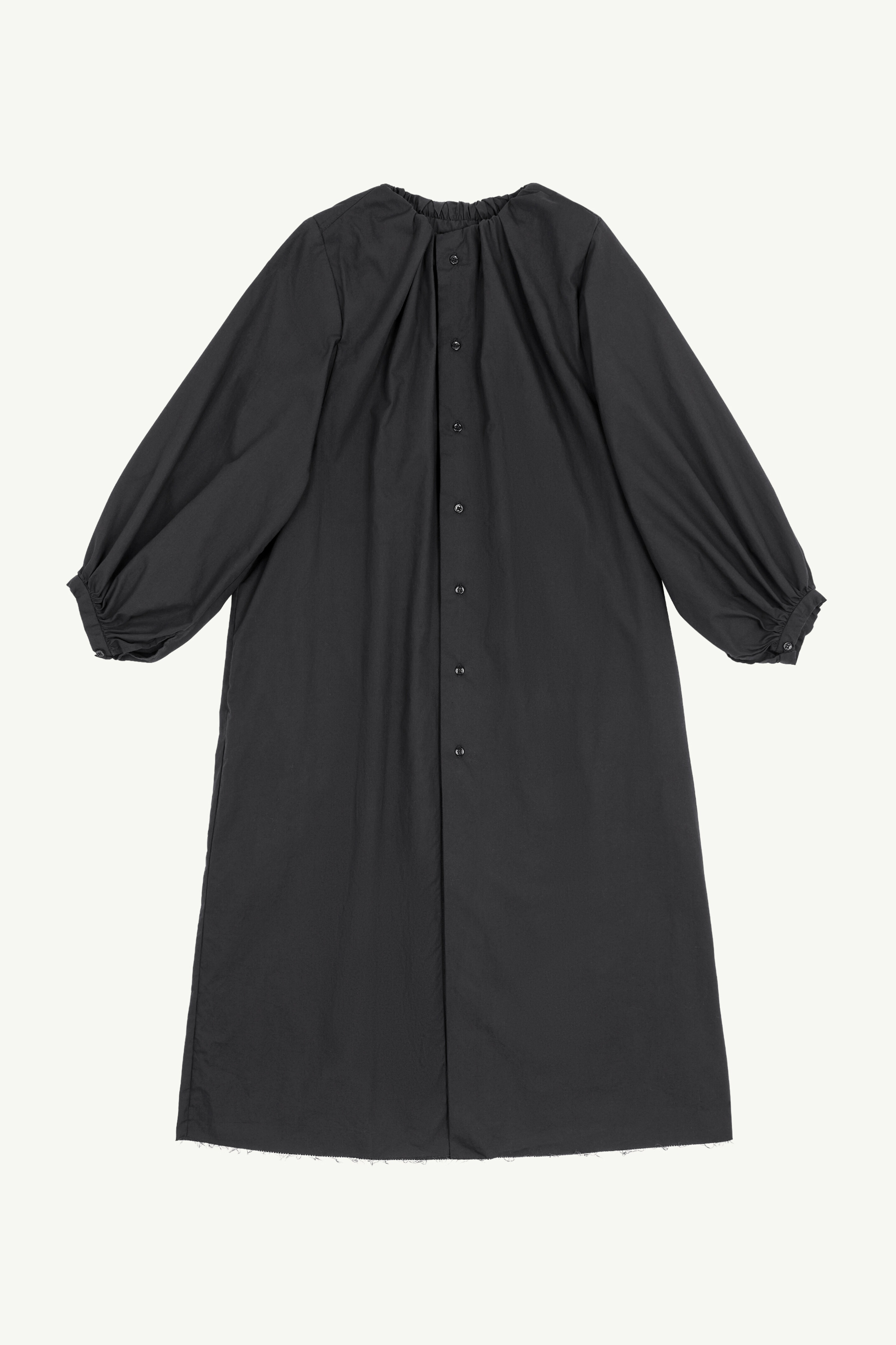 Cotton Poplin Midi Dress - 1