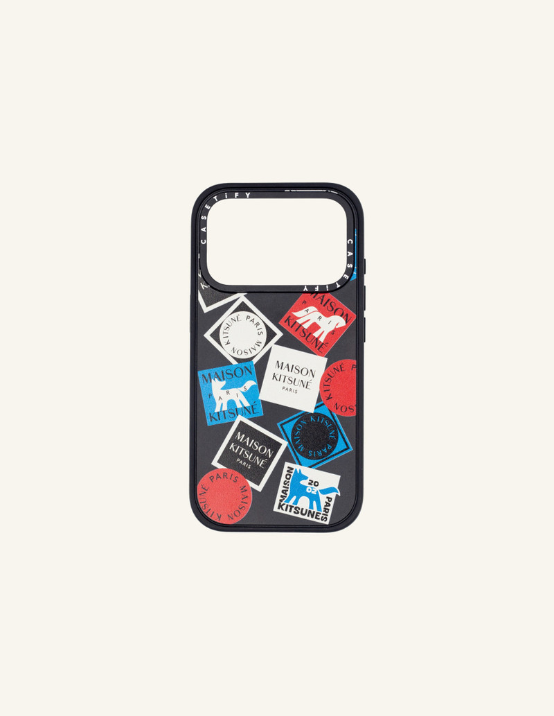 MAISON KITSUNE x CASETiFY ART GALLERY FOX STICKER CASE 1