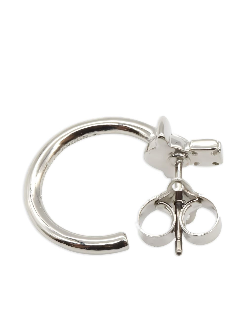 Orb hoop earring - 3